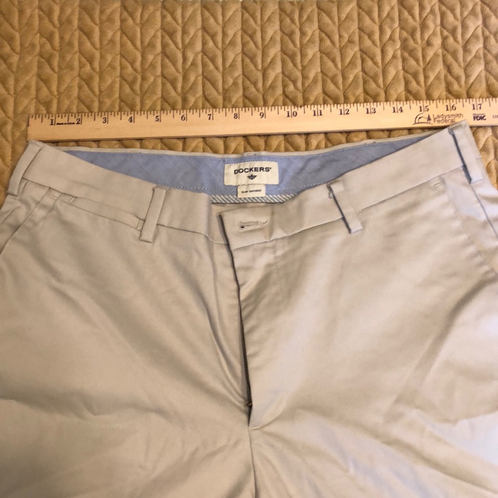 Dockers slim tapered khakis
